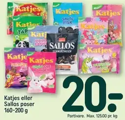 REMA 1000 Katjes eller Sallos poser tilbud
