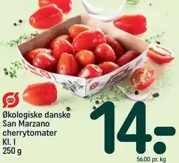 REMA 1000 Økologiske danske San Marzano cherrytomater tilbud