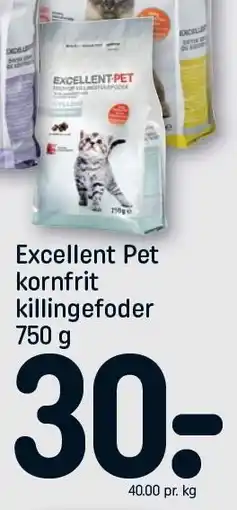 REMA 1000 Excellent Pet kornfrit killingefoder tilbud