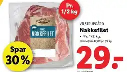 Lidl VILSTRUPGÅRD Nakkefilet tilbud