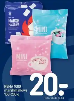 REMA 1000 REMA 1000 marshmallows tilbud