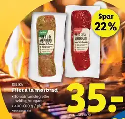 Lidl DELIKA Filet a la mørbrad tilbud