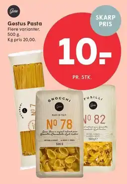 SPAR Gestus Pasta tilbud