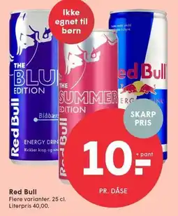 SPAR Red Bull tilbud