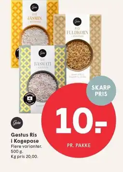 SPAR Gestus Ris i Kogepose tilbud