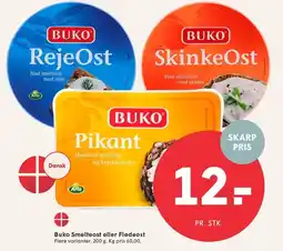 SPAR Buko Smelteost eller Flødeost tilbud