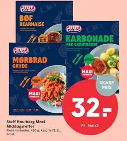 SPAR Steff Houlberg Maxi Middagsretter tilbud