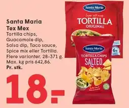SPAR Santa Maria Tex Mex tilbud