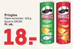 SPAR Pringles tilbud