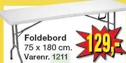 Harald Nyborg Foldebord tilbud