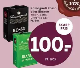SPAR Romagnoli Rosso eller Bianco tilbud