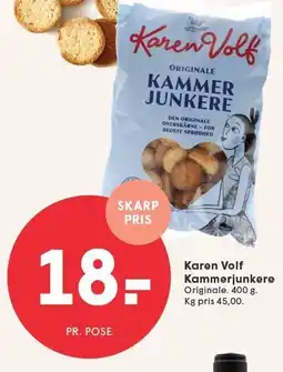SPAR Karen Volf Kammerjunkere tilbud