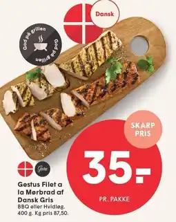 SPAR Gestus Filet a la Mørbrad af Dansk Gris tilbud