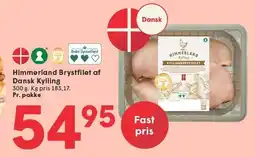 SPAR Himmerland Brystfilet af Dansk Kylling tilbud
