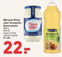 SPAR Miracle Whip eller Graasten Remoulade tilbud