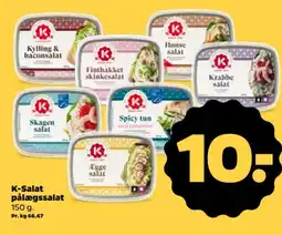 Netto K-Salat pålægssalat tilbud