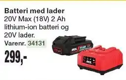 Harald Nyborg Batteri med lader tilbud