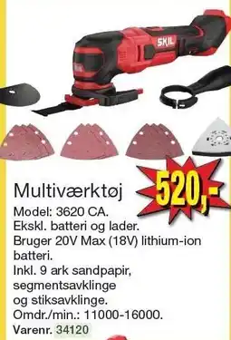 Harald Nyborg Multiværktøj tilbud