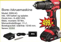 Harald Nyborg Bore-/skruemaskine tilbud