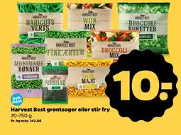 Netto Harvest Best grøntsager eller stir fry tilbud