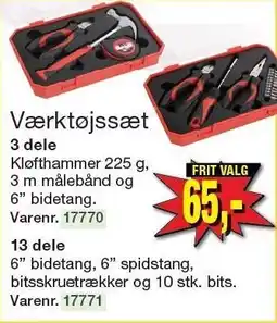 Harald Nyborg Værktøjssæt tilbud