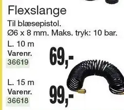 Harald Nyborg Flexslange L. 10 m eller L. 15 m tilbud