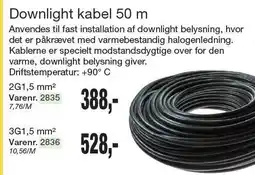 Harald Nyborg Downlight kabel 50 m tilbud
