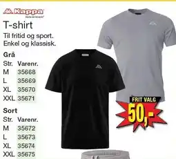 Harald Nyborg Kappa T-shirt tilbud
