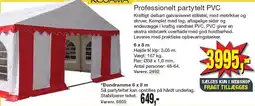 Harald Nyborg Professionelt partytelt PVC tilbud