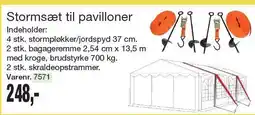 Harald Nyborg Stormsæt til pavilloner tilbud
