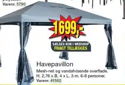 Harald Nyborg Havepavillon tilbud