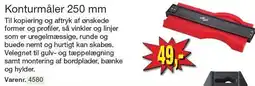 Harald Nyborg Konturmåler 250 mm tilbud