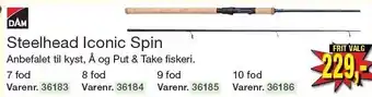 Harald Nyborg DAM Steelhead Iconic Spin tilbud
