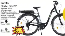 Harald Nyborg AURELIA Elcykel City 28 tilbud