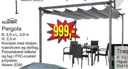 Harald Nyborg KOSAMA Pergola tilbud