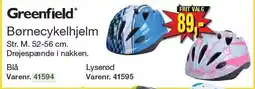 Harald Nyborg GREENFIELD Børnecykelhjelm tilbud
