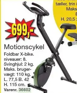 Harald Nyborg Motionscykel tilbud