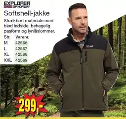 Harald Nyborg Softshell-jakke tilbud