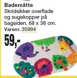 Harald Nyborg Bademåtte tilbud