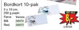 Harald Nyborg Bordkort 10-pak tilbud