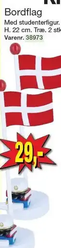 Harald Nyborg Bordflag tilbud