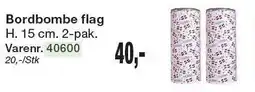 Harald Nyborg Bordbombe flag tilbud