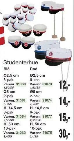 Harald Nyborg Studenterhue tilbud