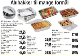 Harald Nyborg Alubakker 10-pak tilbud