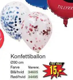 Harald Nyborg Konfettiballon tilbud