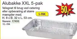 Harald Nyborg Alubakke XXL 5-pak tilbud