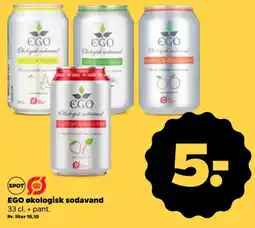 Netto EGO økologisk sodavand tilbud