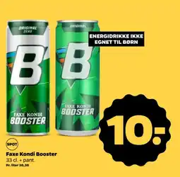 Netto Faxe Kondi Booster tilbud