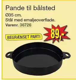 Harald Nyborg Pande til bålsted tilbud