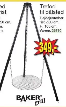 Harald Nyborg Trefod til bålsted tilbud